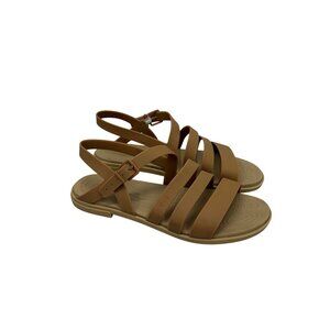 Crocs Tulum Strappy Open Toe Buckle Sandals Shoes 206107 Womens size 10